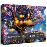 Puzzle Lodge des Fées 1000 pièces